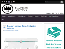 Tablet Screenshot of flawlesscrowns.com